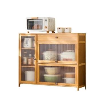 Imagem de Armário buffet moderno simples para jantar armário de cozinha armário de armazenamento doméstico multifuncional aparador