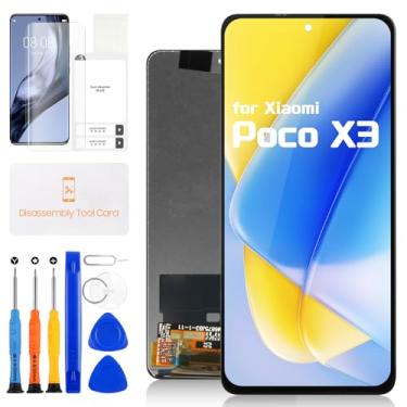 Imagem de Substituição de tela para Xiaomi Poco X3 / X3 Pro / X3 NFC 16.9 cm LCD Display Touch Screen Digitalizador Montagem completa com peças de reparo de reposição