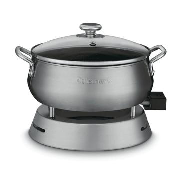 Imagem de Panela Eletrica com Acessorios para Fondue Inox 220V Prata Cuisinart - CFO-50CBBRB