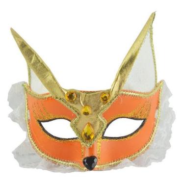 Imagem de Máscara de cosplay Venice Fox, fantasia de Halloween, adereço de festa