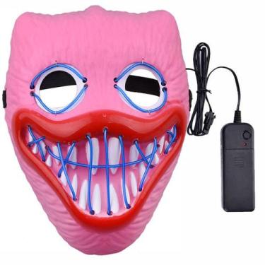 Imagem de Máscara de cosplay LED Light Sausage Mouth Monster Plastic 23x27cm - y
