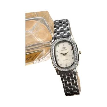 Imagem de Relógio Clássico Feminino De Quartzo Prateado, Relógio De Pulso De Mod