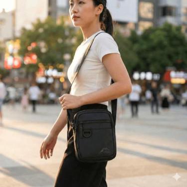 Imagem de Bolsa Unissex Stella Luna Shoulder Bag Média Preto, Preto, Único