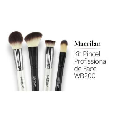 Imagem de Kit de pincel PROFISSIONAL para face - Macrilan