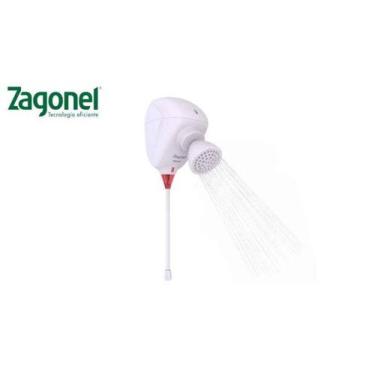 Imagem de Chuveiro Zagonel Move Blindada Eletrônica 4000w 127v Branco