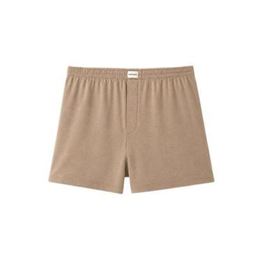Imagem de Cueca Samba Canção Hering 77QP Masculina Algodão T. P/XXG, P, Hgt, Mar