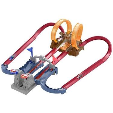 Imagem de Hot Wheels Mario Kart - Pista do Castelo do Caos do Bowser - Mattel
