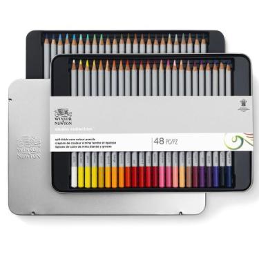 Imagem de Lápis de Cor Studio Collection Winsor & Newton 48 Cores