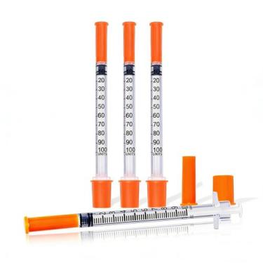 Imagem de Seringa Oenfeng 1ml 30G 1/2" Pacote com 100