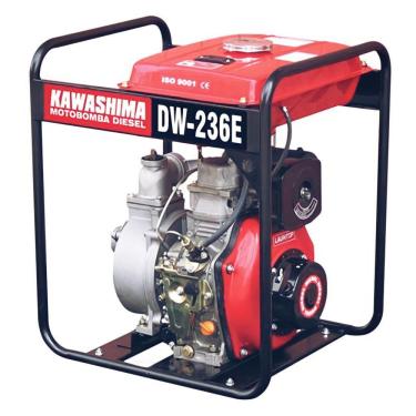 Imagem de Motobomba Kawashima Dw-236E A Diesel Autoescovante Para Água Limpa 4.2 Hp