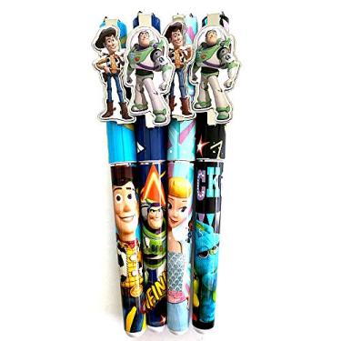 Imagem de Conjunto de 4 canetas Toy Story Woody Buzz Lightyear Jessie