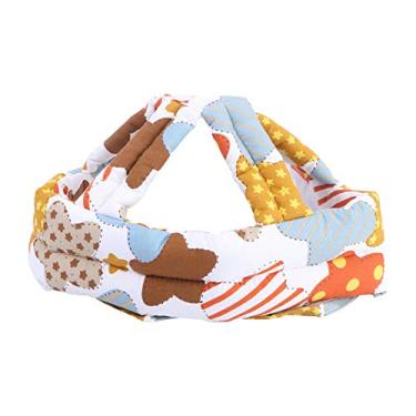 Imagem de TOYANDONA Capacete de bebê sem batidas para cabeça de segurança infantil com amortecedor ajustável para corrida, caminhada engatinhar (estrela)