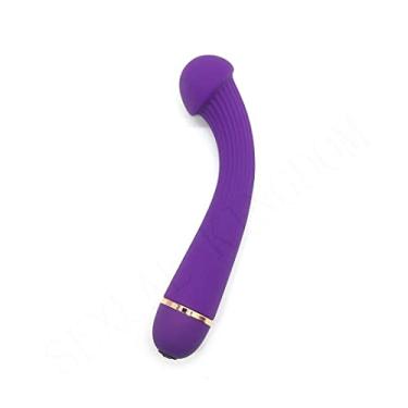 Imagem de Vibrador Poderoso Estimulador Clitóris 10 Frequências Motor Dildo de Silicone Brinquedos Sexuais Feminino Zatla Shop (Roxo)