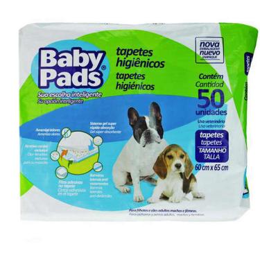 Imagem de Tapete Higiênico Baby Pads - 50 Unidades