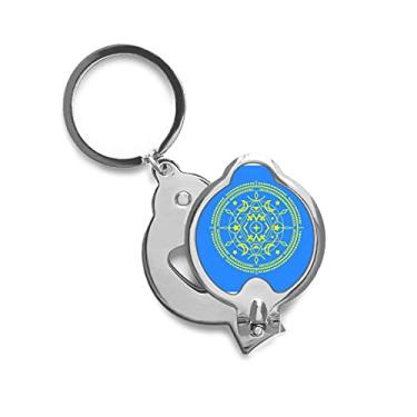 Imagem de Cortador de unhas de dedo de amuleto de floco de neve, tesoura de aço inoxidável