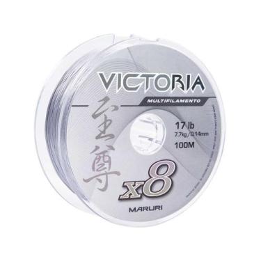 Imagem de Linha de pesca Multifilamento VICTORIA 8X 100 Metros - Maruri, 0,14mm,