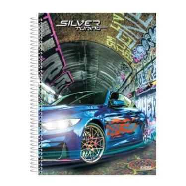 Imagem de Caderno De 01 Materia Silver 80 Fls Cd - Sao Domingos