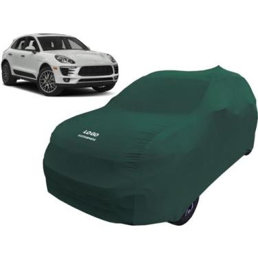 Imagem de Capa De Tecido Para Proteção Carro Porsche Macan - Mz, Verde
