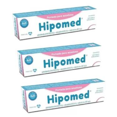 Imagem de Kit 3 Unidades Hipomed Pomada Para Assaduras 45g - Cimed