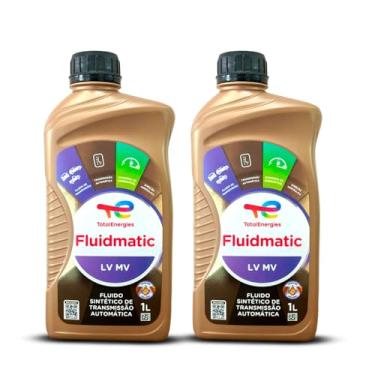 Imagem de Kit 2 Litros Oleo Transmissão Cambio Automatico Fluidmatic LV MV Dexron 6 Mercon LV