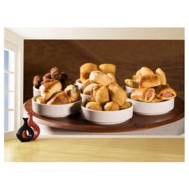 Imagem de Papel De Parede Alimentos Salgados Coxinha AL515 1,75X2,0M - Você Deco