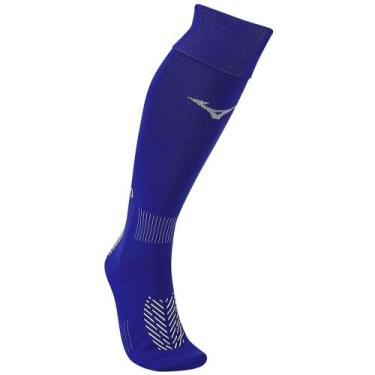 Imagem de Meião de Futebol Mizuno Grip Tam. 39-44, Azul, 39-44