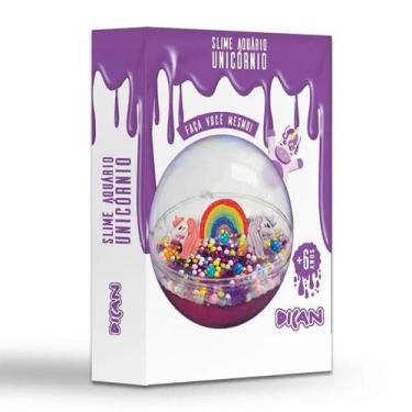 Imagem de Brinquedo Slime Aquário Unicórnio + de 6 Anos - Dican