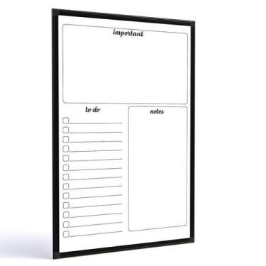 Imagem de Quadro para planejamento Planner 90x60 cm R9871 - Stalo
