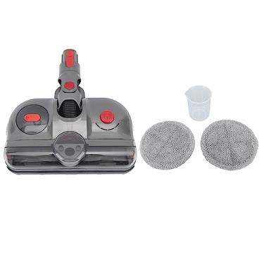 Imagem de Pilipane Acessório de cabeça de esfregão elétrico, limpeza eficiente versátil para aspiradores de pó V7 V8 V10 V11 V15 com almofadas de esfregão de tanque de água destacáveis, material ABS