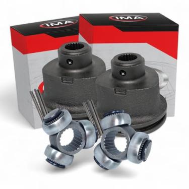 Imagem de Kit 2 Tulipas do Câmbio e 2 Trizetas AL08 AL05 Compatível com Corcel 2 Belina 2 Del Rey Pampa 1.6 CHT 1978 a 1989