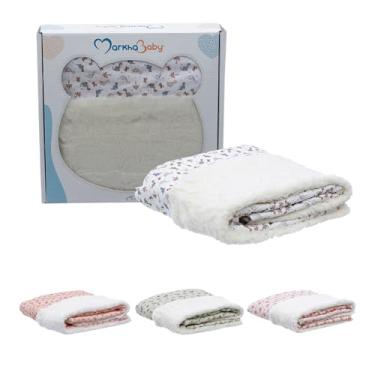 Imagem de Cobertor Infantil Carneirinho Dupla Face Exoval Maternidade (DINO)