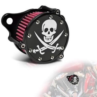 Imagem de KAMIYONG Kit de limpeza de filtro de ar Sportster para Harley Sportster Iron 883 Dark Custom XL883 XL1200 XL1200L XL1200X Forty Eight 2004-2020 CNC Billet Alumínio Motocicleta Entrada de Purificador