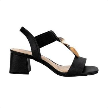 Imagem de Sandália Feminina Salto Médio Grosso Modare-Feminino