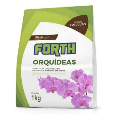 Imagem de Substrato Terra Especial Orquídeas P/ Vaso 1kg Forth Jardim