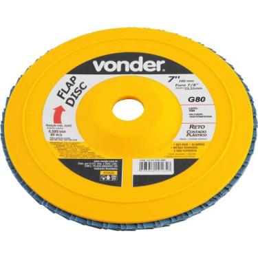 Imagem de Flap Disc Reto 4.1/2 G120 (C.Plas) Vonder