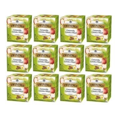 Imagem de 120 Sachês, Chá Twinings, Camomila Canela e Maçã - 11652, Camomila, Ca