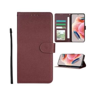 Imagem de Capa Carteira Magnética De Couro Estilo Clássico Com Slots Para Cartõe