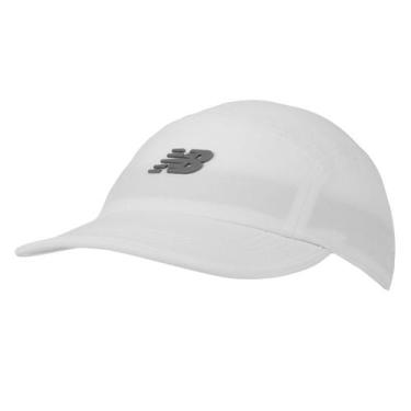 Imagem de Boné New Balance Every Day Trainer 5 Panel, Branco, Único