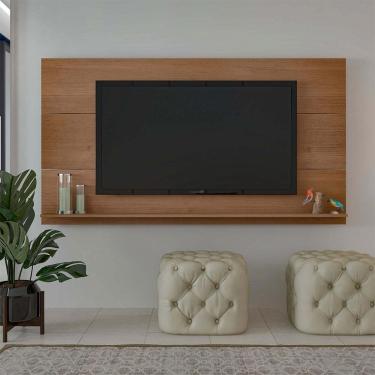 Imagem de Painel para TV até 75 polegadas Artely Slim, Cinamomo