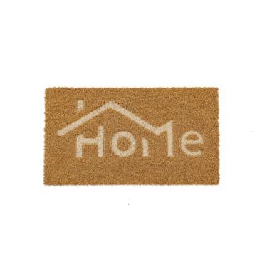 Imagem de Capacho Retangular Fibra De Coco Base PVC 60x33cm - Home Casa