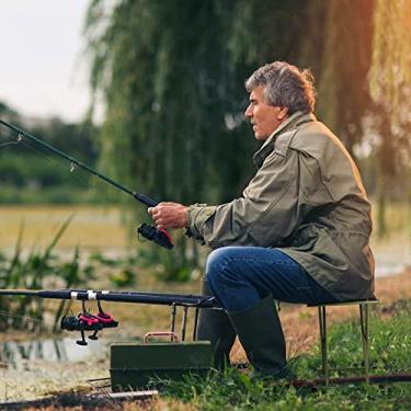 Imagem de Banqueta dobrável de alta resistência, fezes de acampamento ao ar livre, cadeira portátil com capacidade para até 400 kg, adequado para caminhadas, montanhismo, caminhada e pesca