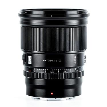 Imagem de VILTROX Suporte de 75 mm f1.2 Pro Z para Nikon, 75 mm f/1.2 para lente de foco automático Nikon Z APS-C para Nikon Z fc Z30 Z50