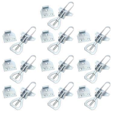 Imagem de 10 conjuntos de fixadores de colmeia, ferramenta de fivela de caixa de apicultura ajustável, conector de fivela de colmeia equipamento de apicultura para apicultores