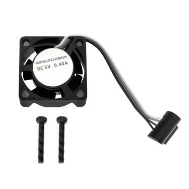 Imagem de Create idea 1 peça 5V 0,4A 15500RPM Extrusora Hot End Ventilador de Refrigeração com Parafusos Compatível com Impressora 3D Bambu Lab P1P/P1S (25 x 25 x 10 mm)