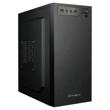 Imagem de Gabinete Office Husky 100, Micro ATX, Mini ATX, Preto - HGO100PT