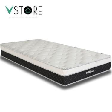 Imagem de Colchão Solteiro Molas Ensacadas Dallas D33 78x188x20cm V-Store