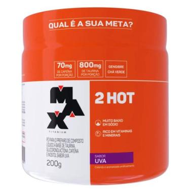 Imagem de 2HOT Termogénico Max Titanium - 200g, uva 