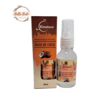Imagem de Óleo de coco reparador de pontas 30ml para nutrição poderosa - KINATUR