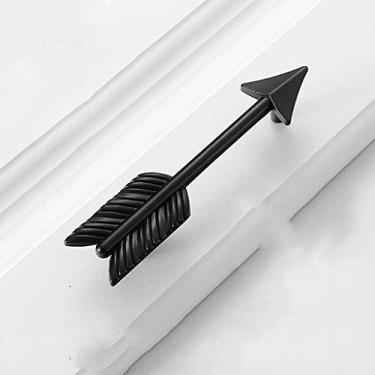 Imagem de Puxador de armário de latão maçanetas e puxadores de porta dourados criativos para armário cozinha armário armário puxadores de gaveta de móveis decoração de casa (A 128 mm)