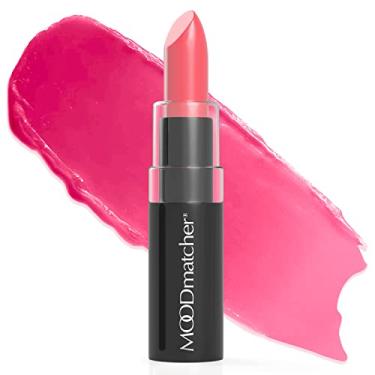 Imagem de MOODmatcher Batom original que muda de cor – 12 horas de longa duração, hidratante, à prova de manchas, cor personalizada glamorosa, qualidade premium – Feito nos EUA (rosa)